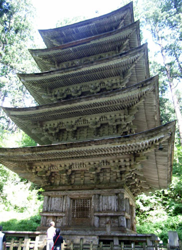 羽黒山五重塔（鶴岡市）
